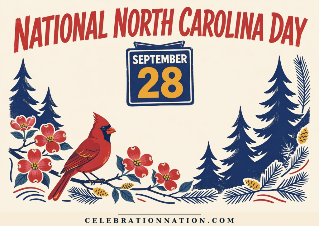 National North Carolina Day poster