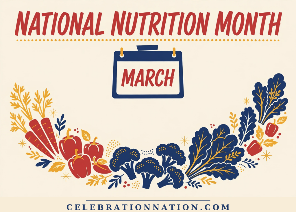 National Nutrition Month poster