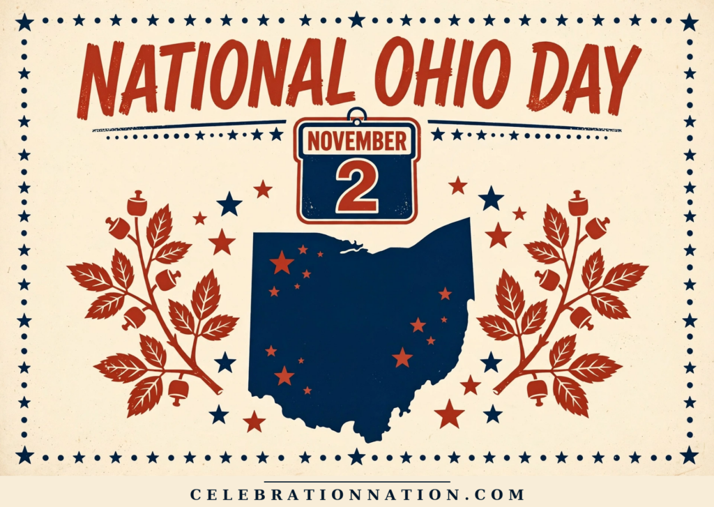 National Ohio Day poster