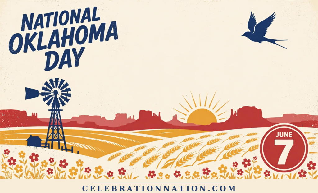 National Oklahoma Day poster