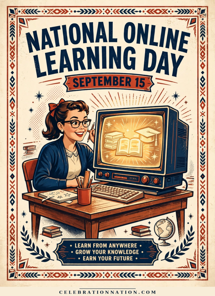 National Online Learning Day poster