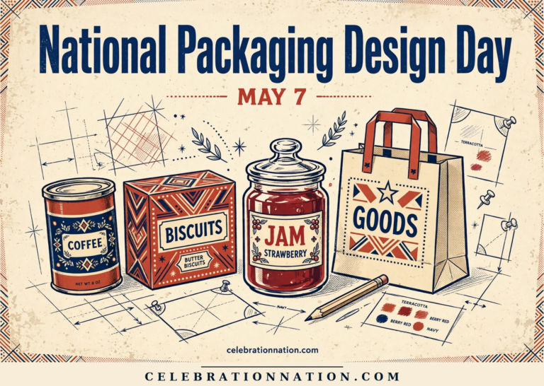 National Packaging Design Day poster