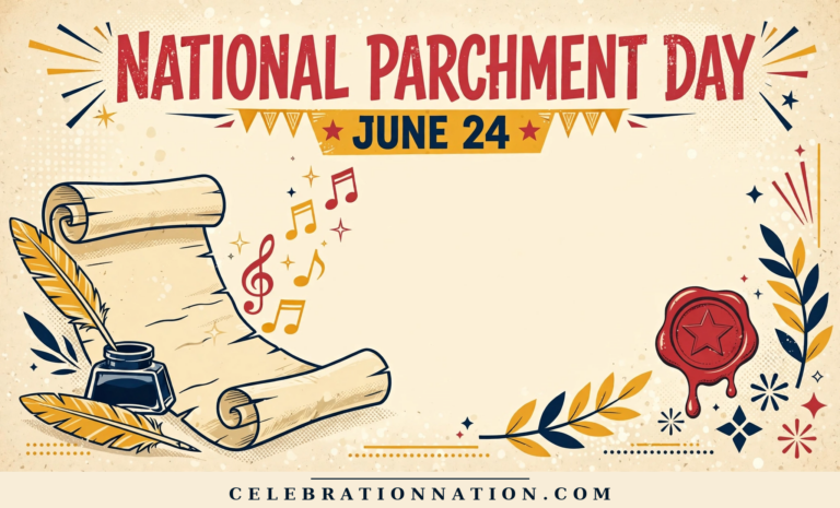 National Parchment Day poster