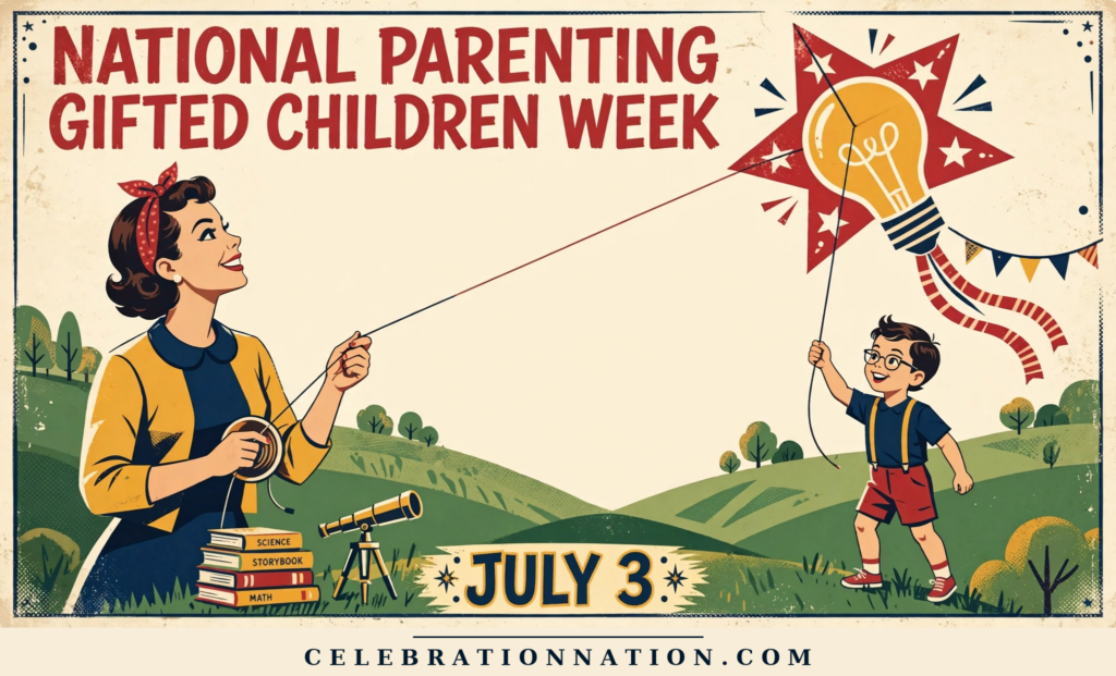 National Parenting Gifted Children Week poster
