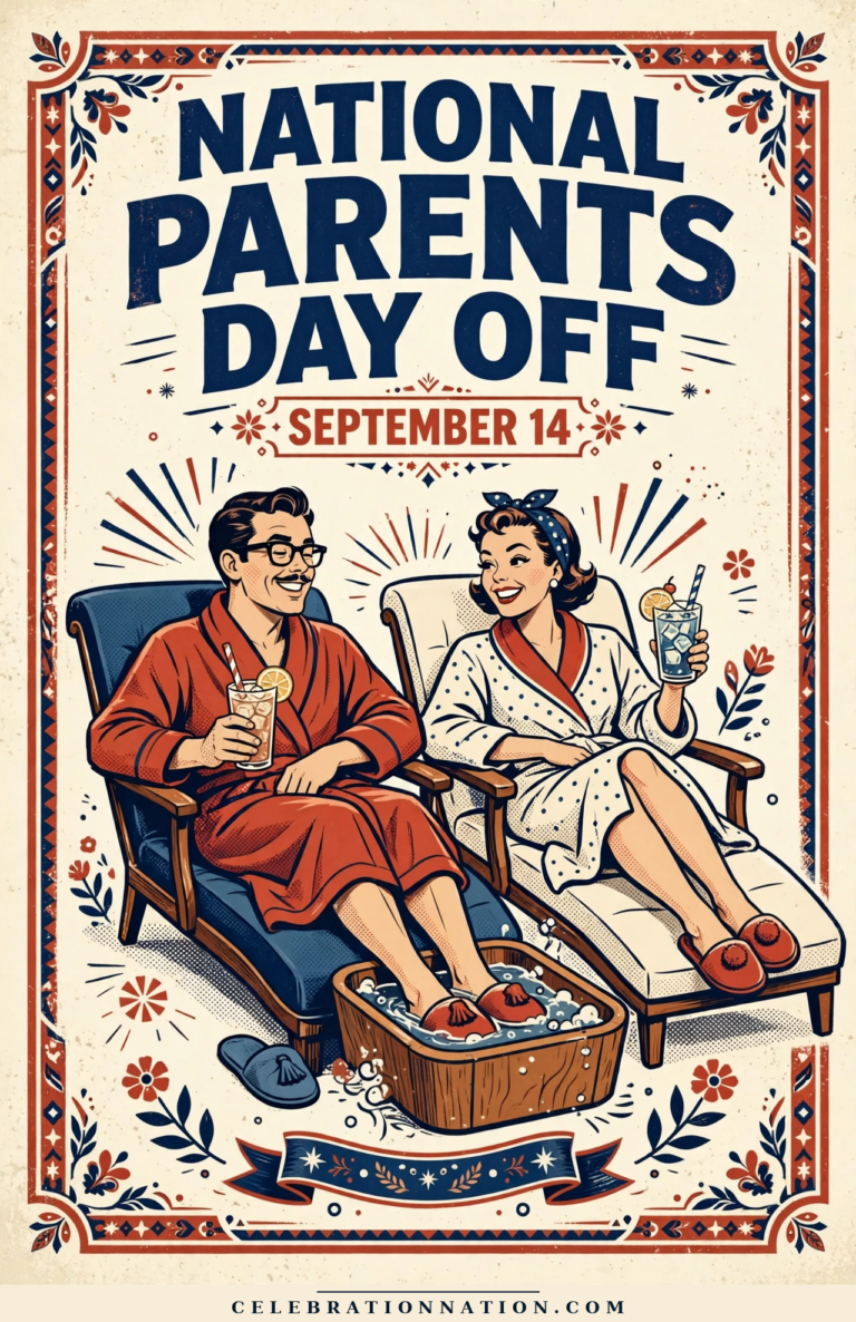 National Parents Day Off poster