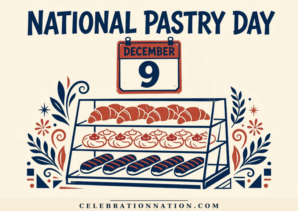 National Pastry Day poster