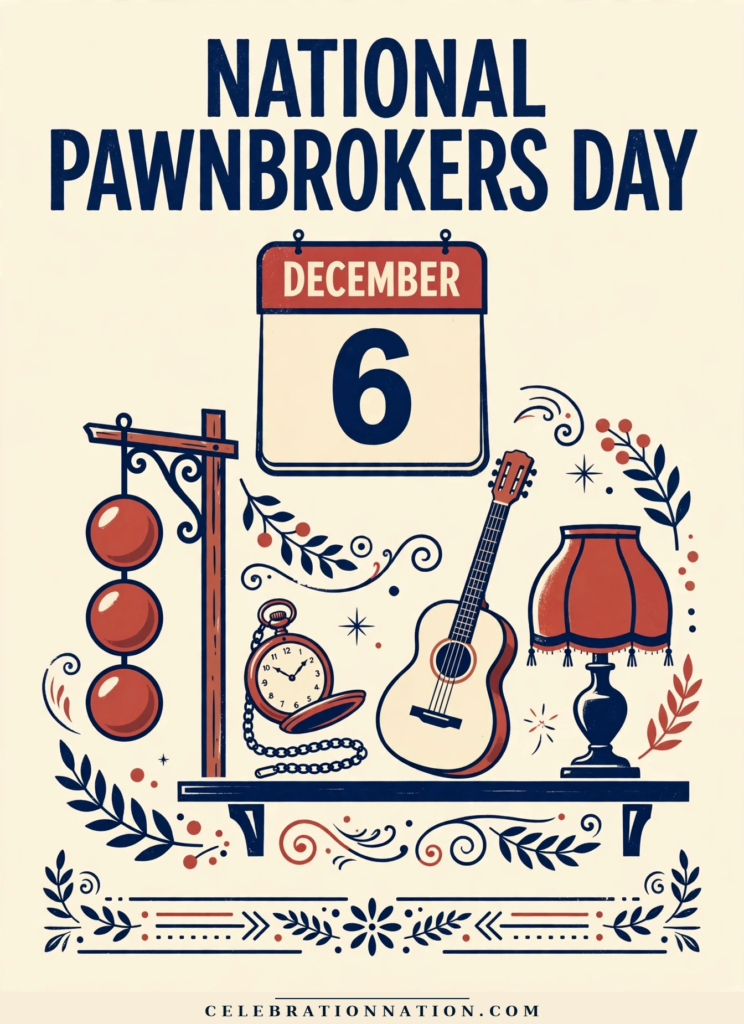 National Pawnbrokers Day poster