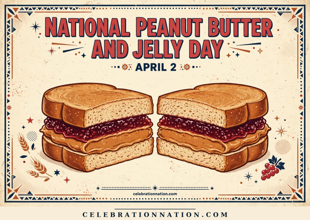 National Peanut Butter and Jelly Day poster