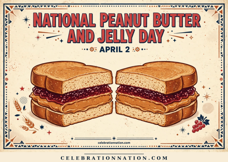 National Peanut Butter and Jelly Day poster