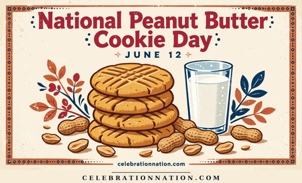 National Peanut Butter Cookie Day poster