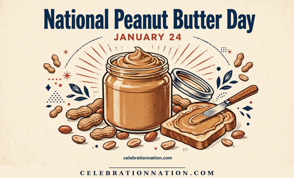 National Peanut Butter Day poster