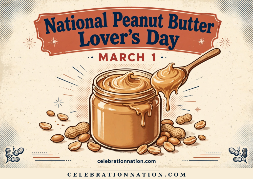 National Peanut Butter Lover’s Day poster