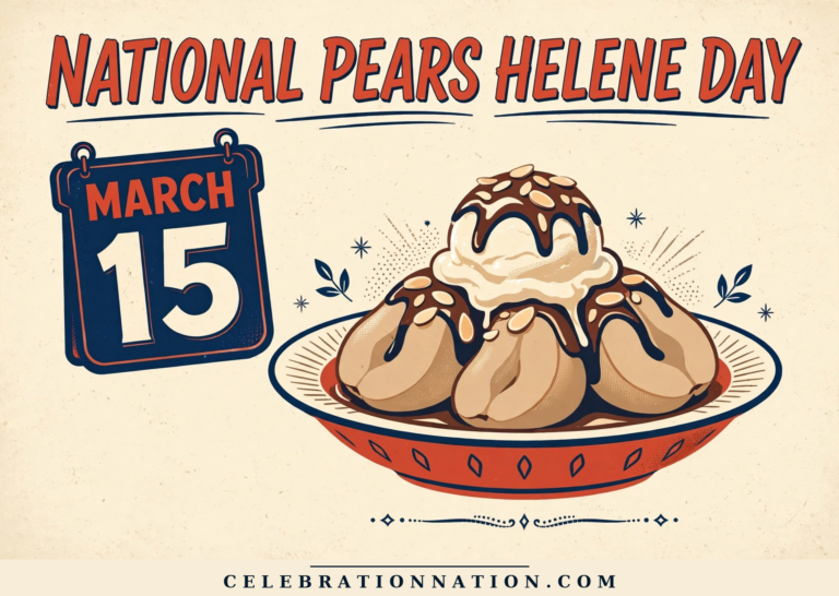 National Pears Helene Day poster