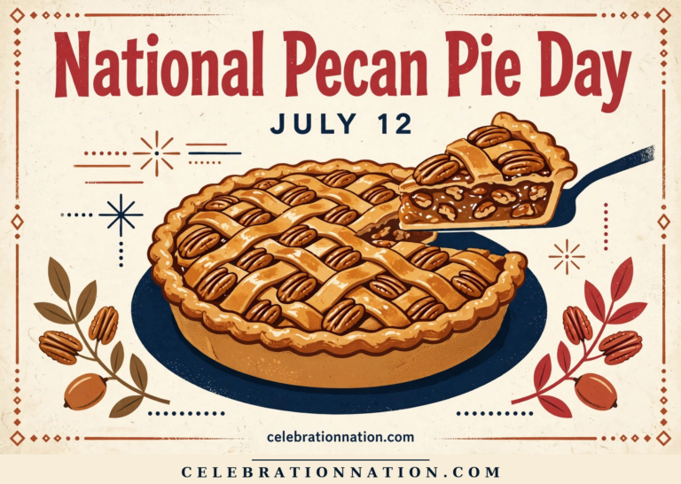 National Pecan Pie Day poster