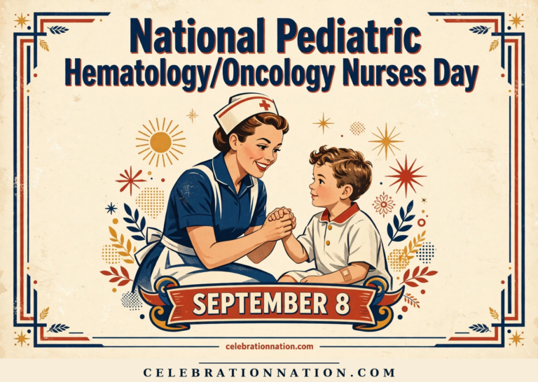 National Pediatric Hematology/Oncology Nurses Day poster