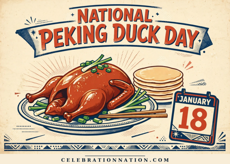 National Peking Duck Day poster