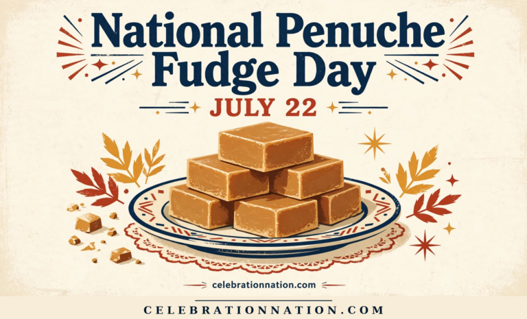 National Penuche Fudge Day poster