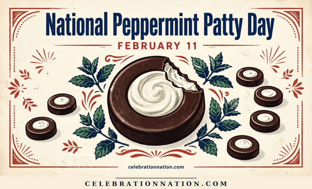 National Peppermint Patty Day poster