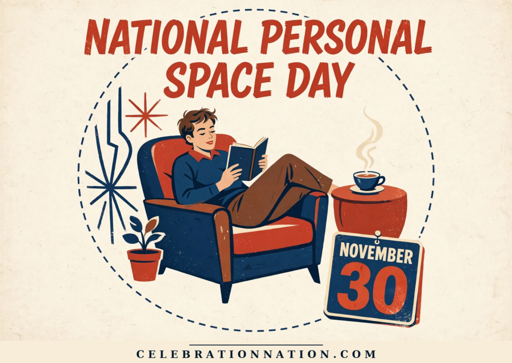 National Personal Space Day poster