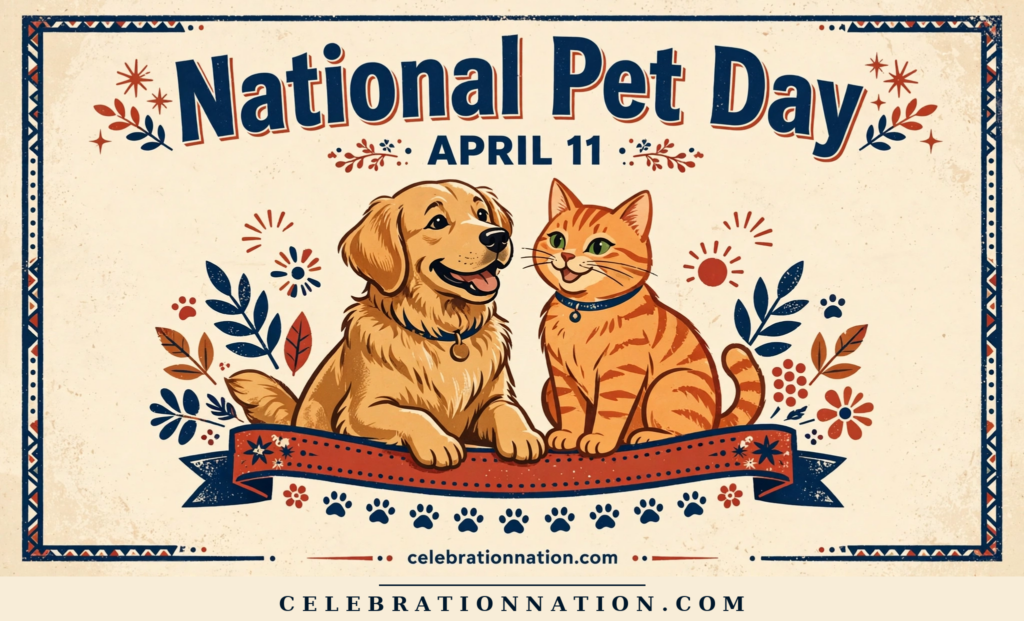 National Pet Day poster