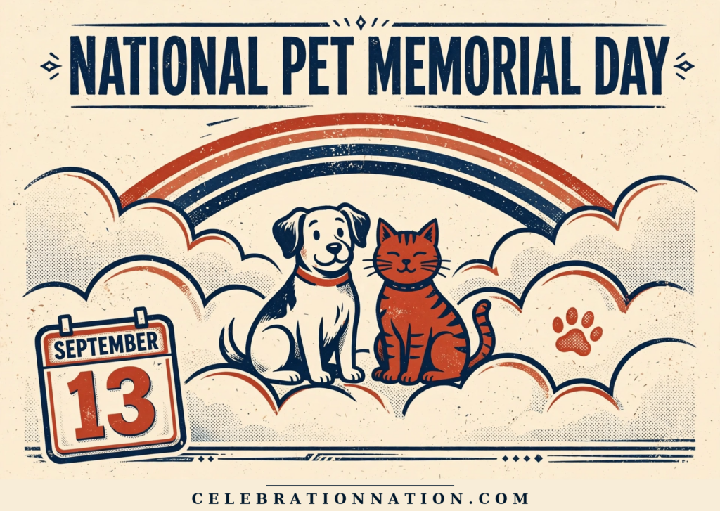 National Pet Memorial Day poster