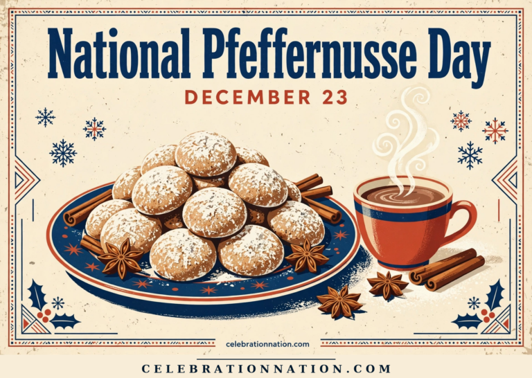 National Pfeffernusse Day poster