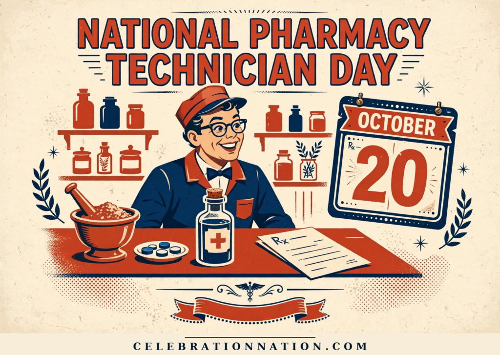 National Pharmacy Technician Day poster