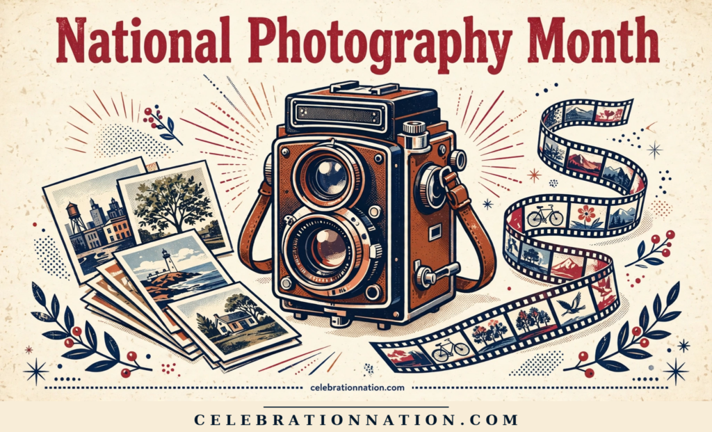 National Photography Month poster