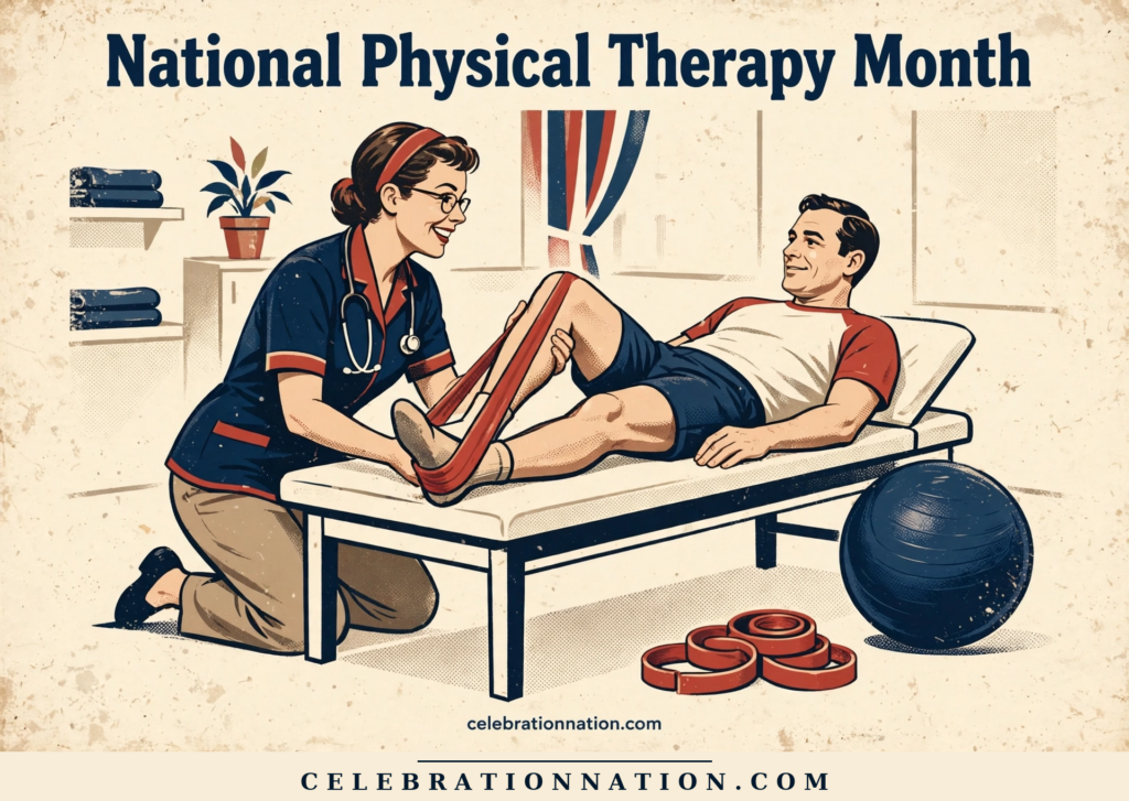 National Physical Therapy Month poster
