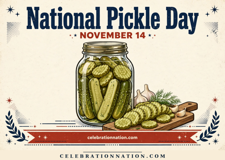 National Pickle Day poster