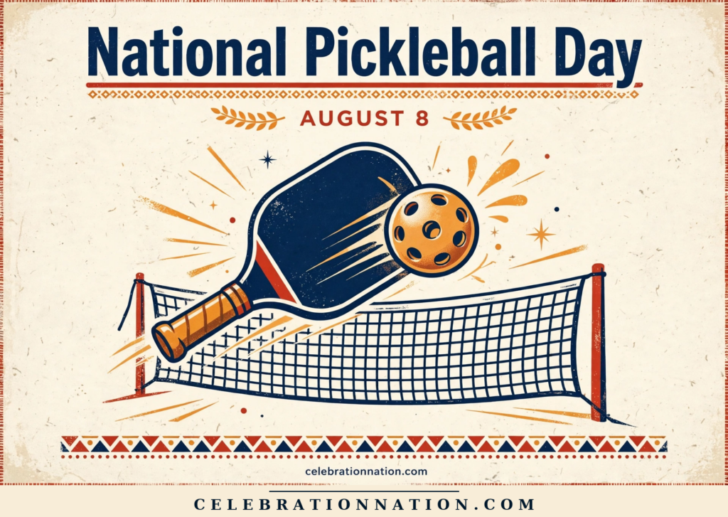 National Pickleball Day poster