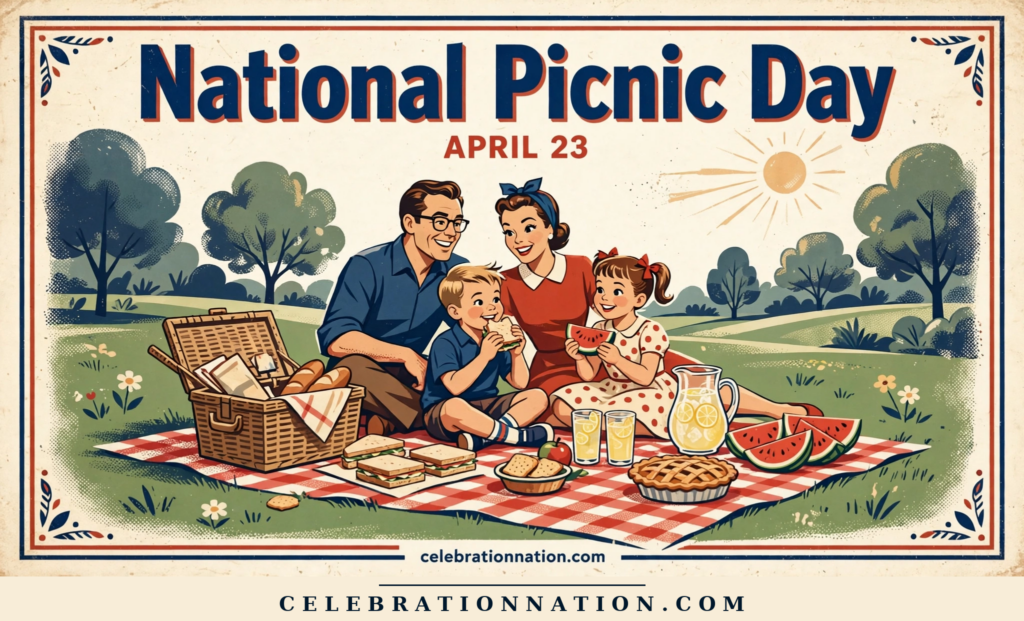 National Picnic Day poster
