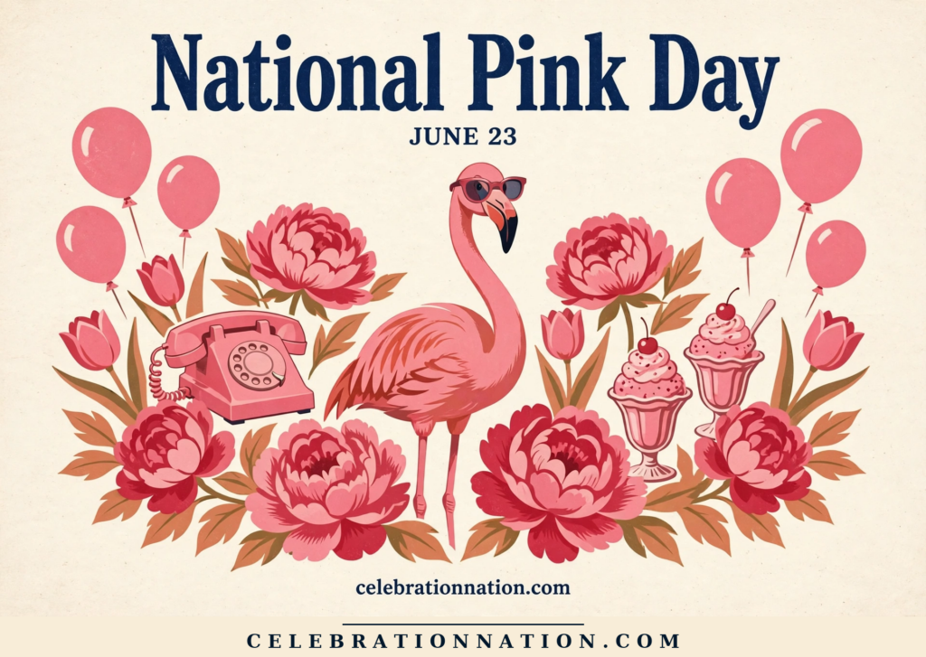 National Pink Day poster
