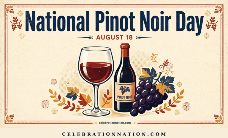 National Pinot Noir Day poster