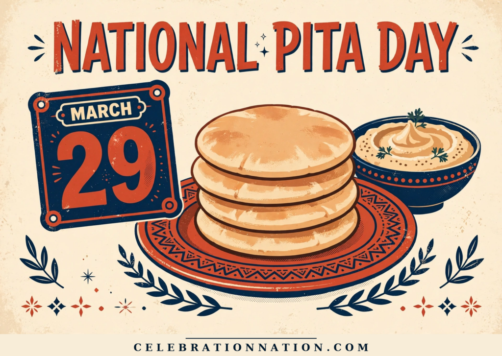National Pita Day poster