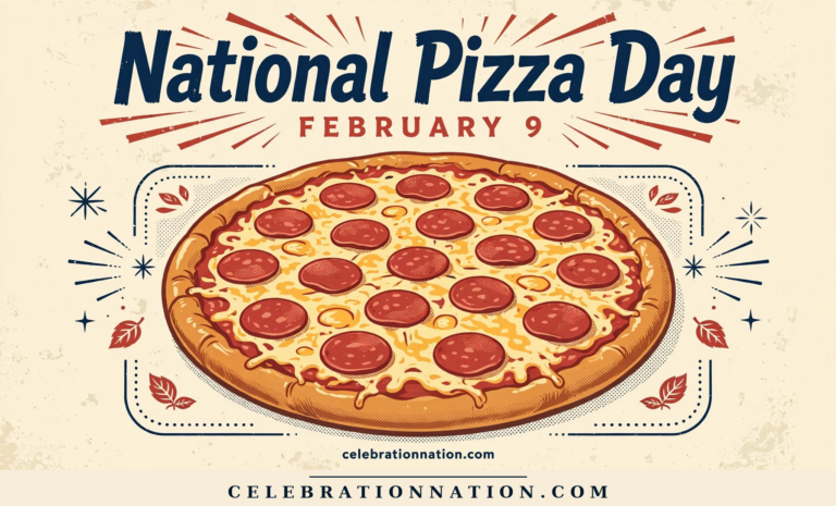National Pizza Day poster