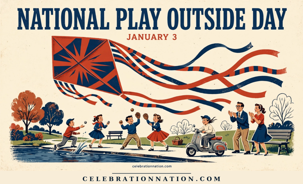National Play Outside Day poster