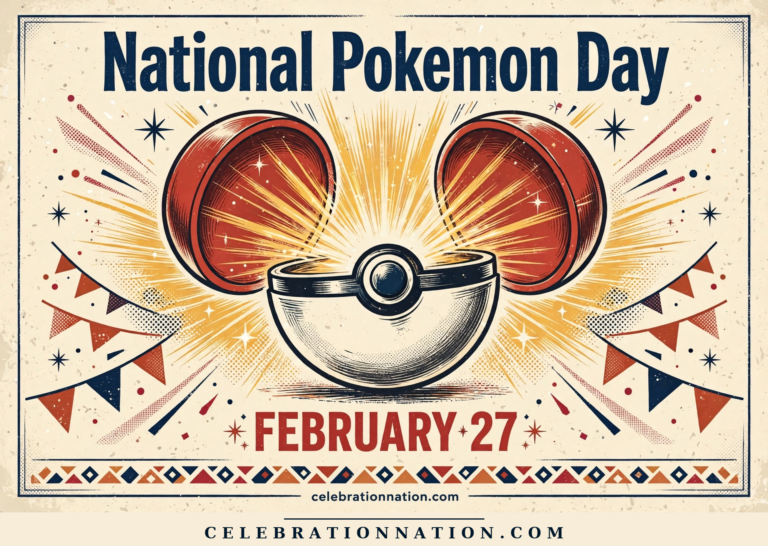 National Pokemon Day poster