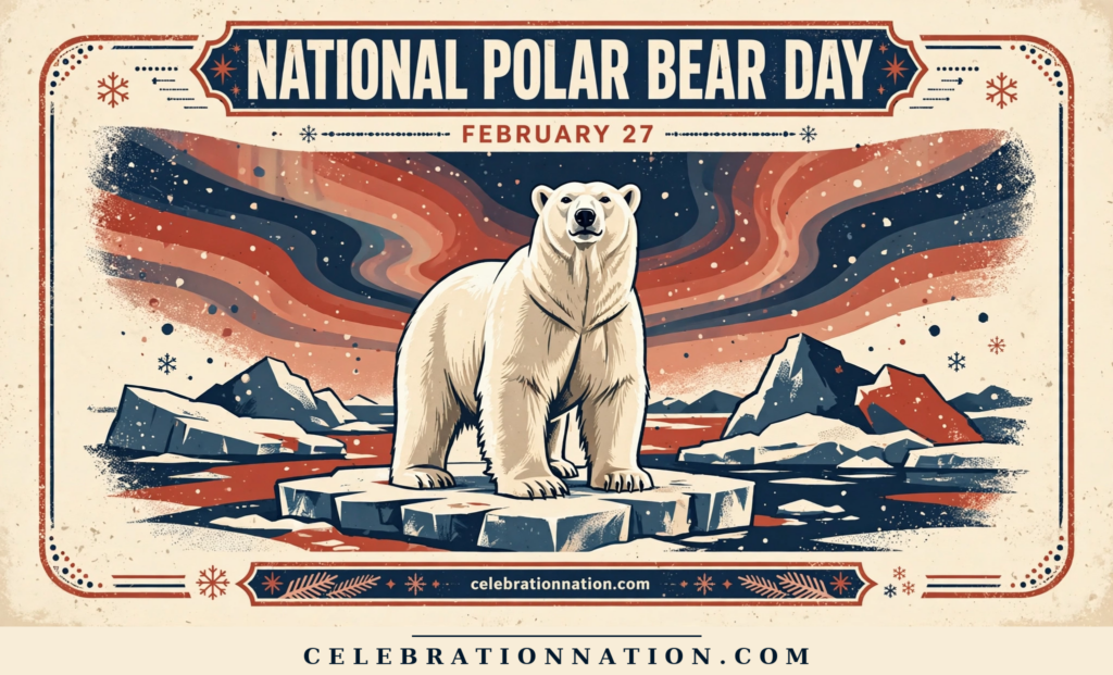 National Polar Bear Day poster