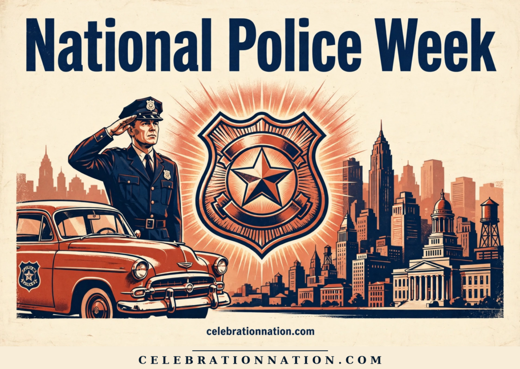 National Police Week poster