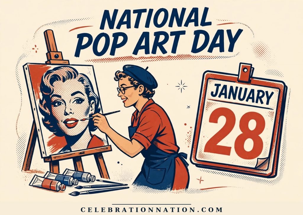 National Pop Art Day poster