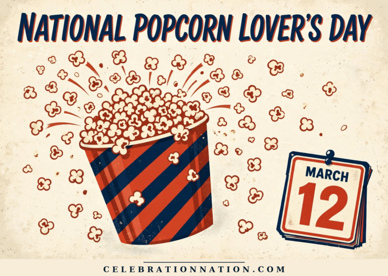National Popcorn Lover’s Day poster