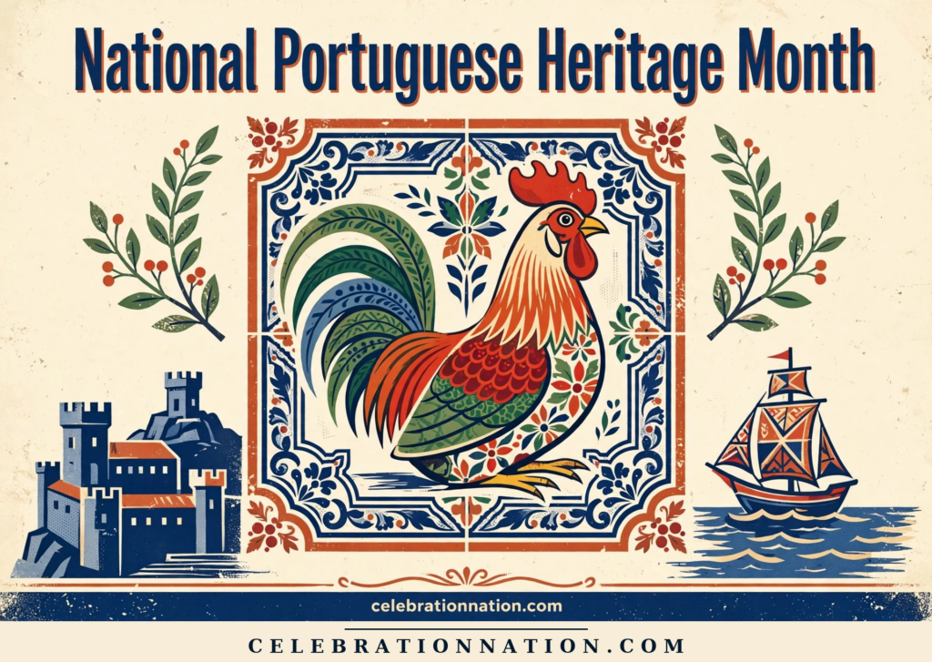 National Portuguese Heritage Month poster