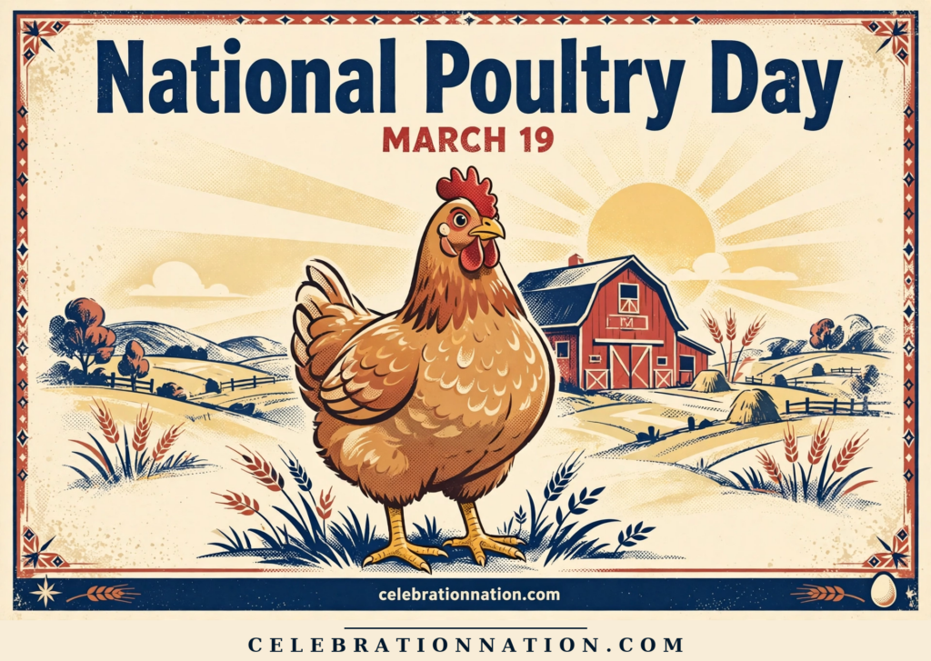 National Poultry Day poster