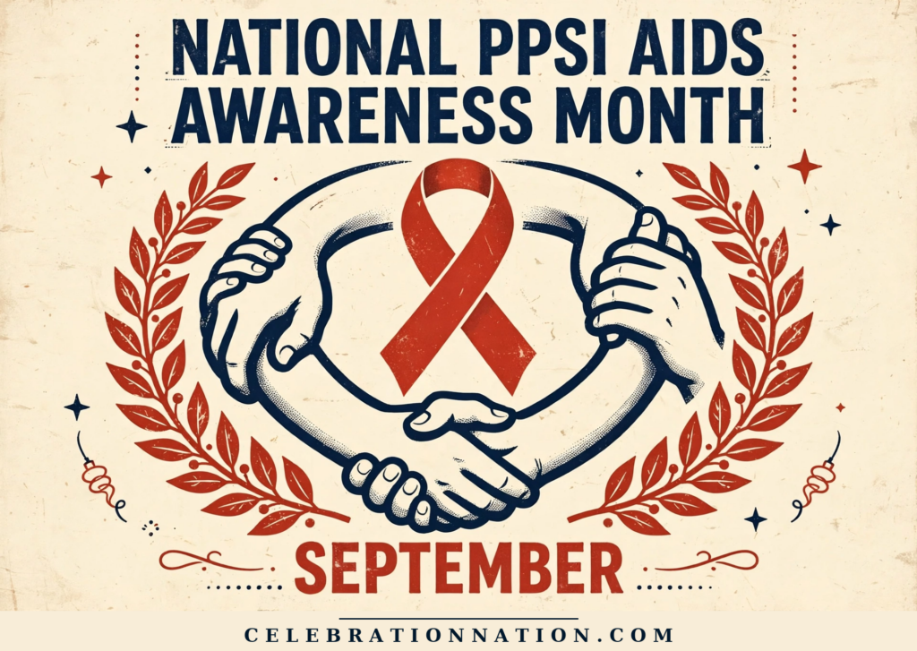 National PPSI AIDS Awareness Month poster