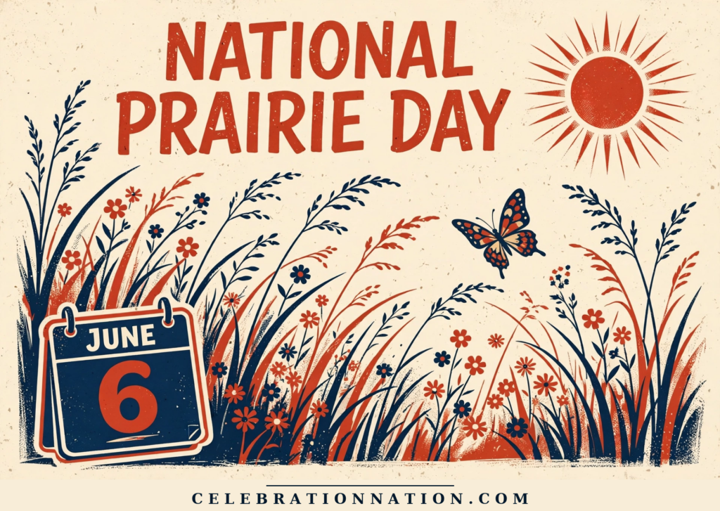 National Prairie Day poster