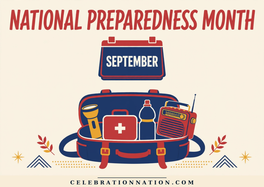 National Preparedness Month poster