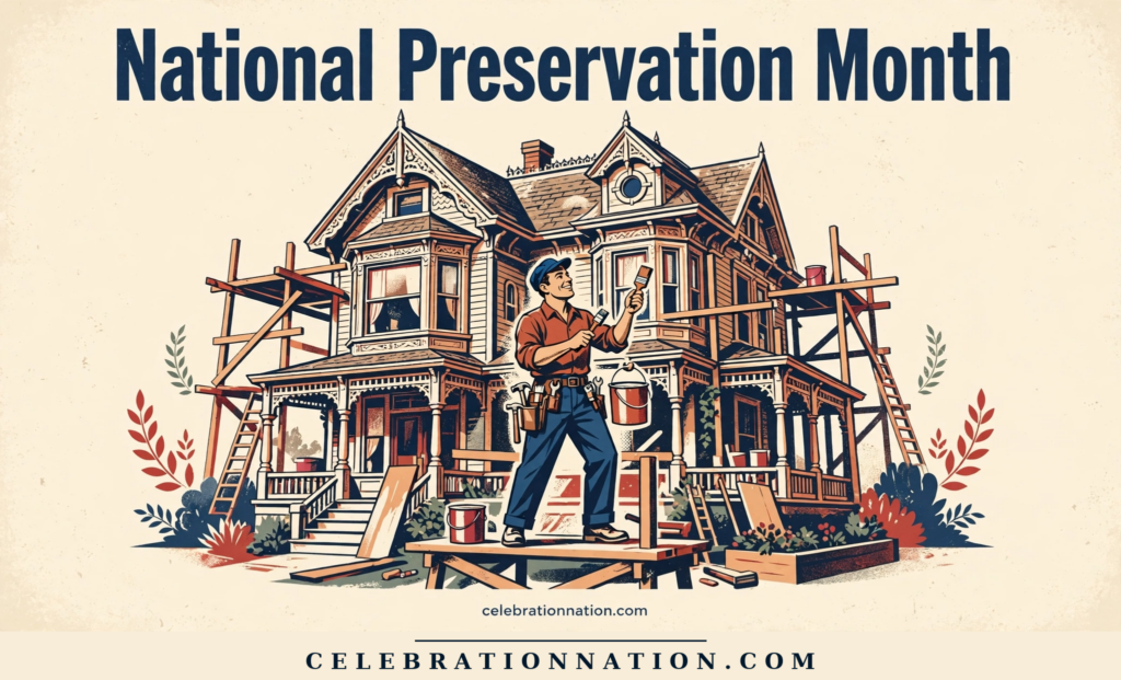 National Preservation Month poster