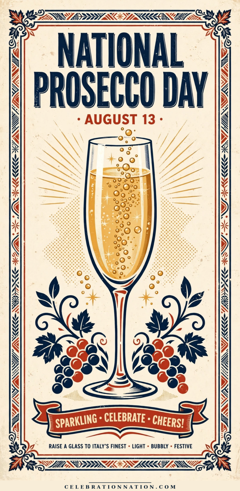National Prosecco Day poster