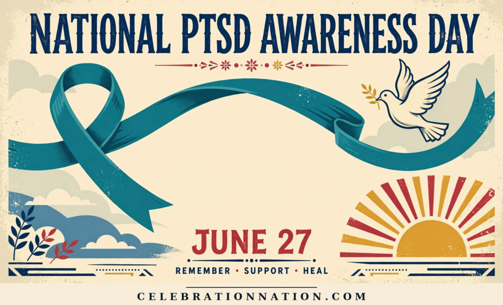 National PTSD Awareness Day poster